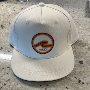 Binky Bro Kids Cream Cap with Wave Logo
